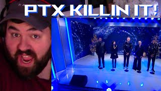 Singer reaction to PENTATONIX  MARY DID YOU KNOW LIVE ON GMA [upl. by Julee]