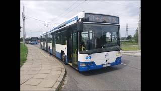 Autobusem po Gdyni Linia specjalna GA Gdynia Aerobaltic 2273 Wóz wycofany 112019r [upl. by Gen]