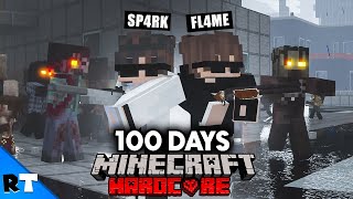 We Survived 100 Days in a Zombie Apocalypse in Minecraft Hardcore [upl. by Philipa]