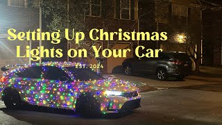 How to Set Christmas Lights on Your Car [upl. by Maureene]