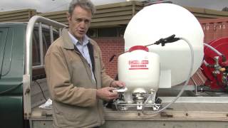 Croplands  KnapsackBackpack Sprayer  Demonstration [upl. by Wiencke]