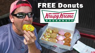 FREE Krispy Kreme Donuts by Day Trading the Stock Market DNUT [upl. by Jarin]