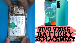 VIVO V20SE BATTERY REPLACEMENT  HOW TO CHANGE VIVO V20SE BATTERY new viral vivo [upl. by Nohsram272]