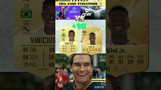 FIFA Card evolutions FIFA 21  FC25  fc25 saliba rashford viniciusjr mount saka [upl. by Elleinahc843]