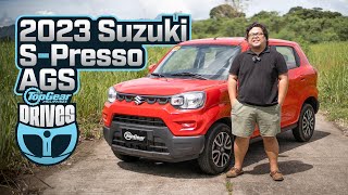 2023 Suzuki SPresso AGS review The SPresso finally goes ‘automatic’  Top Gear Philippines [upl. by Nylecaj]