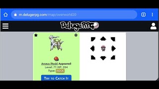 How to catch Arceus  DelugeRPG [upl. by Innavoig]