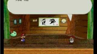 Paper Mario Chapter 4 Interlude part 5  The Dojo 3 [upl. by Nannie]