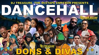 Dancehall Mix 2024  New Dancehall Songs 2024  DONS amp DIVAS  Masicka Intence Kraff  DJ Treasure [upl. by Riannon]