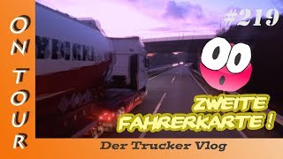 Zweite Fahrerkarte  Vlog 219 [upl. by Given]