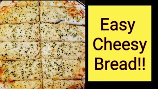 EASY Homemade cheesy bread [upl. by Puto]