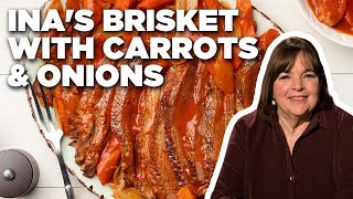 Ina Gartens JewishStyle Brisket with Carrots and Onions  Barefoot Contessa  Food Network [upl. by Orose628]