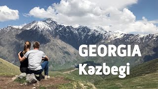 GEORGIA TRAVEL TRIP FROM TBILISI TO INCREDIBLE KAZBEGI MOUNTAINS amp GVELETI WATERFALL PERFECT DAY [upl. by Phillie]