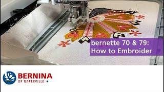 How to use an Embroidery Machine [upl. by Anatniuq]