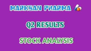 MARKSANS PHARMA Q2 RESULTS🔴MARKSANS PHARMA STOCK ANALYSIS🔷️Q2 RESULTS  STOCK MARKET PLANNER [upl. by Hart439]