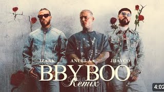 Anuel AA Jhayco Izaak  BBY BOO REMIX  IA COVER [upl. by Donnell]