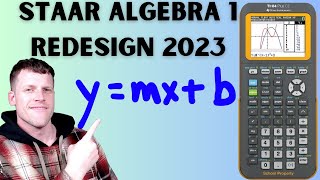 STAAR Redesign Algebra 1 Practice Test 2023 Questions 150 [upl. by Eilyw]