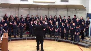 CS Porter Middle School 6th Choir  The Winter Wind [upl. by Yevi]