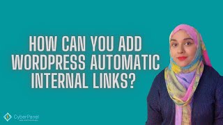 Easiest Way to Automatically Add Internal links on WordPress [upl. by Inahpit]