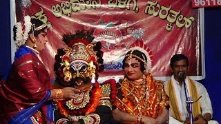 Yakshagana  Shri Devi mahatme  7  Dharmasthala  Kinnikambala  Bantwala  Kavalkatte Hasya [upl. by Lionel163]