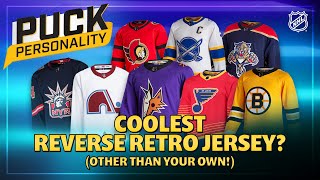 Coolest Reverse Retro Jersey Other Than Your Own  Puck Personality  NHL [upl. by Refeinnej]