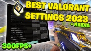 The Ultimate VALORANT SETTINGS and OPTIMIZATION Guide [upl. by Putnem]