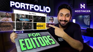 PORTFOLIO for Video Editors amp Videographers ft Hostinger [upl. by Felton]