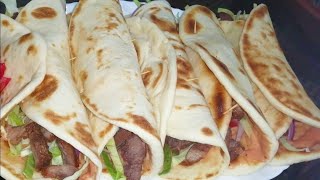 Special Beef ShawarmaHomemade Shawarma Recipe [upl. by Dempsey]