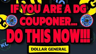 ⚠️IMPORTANT INFO FOR DG COUPONERS [upl. by Tuppeny]