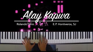 Alay Kapwa HQ Piano Cover Tutorial [upl. by Paule]