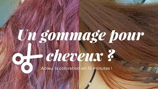 ◊ Découverte  UN GOMMAGE POUR CHEVEUX  Retour au naturel en 15 minutes  VITALITYS [upl. by Pergrim]