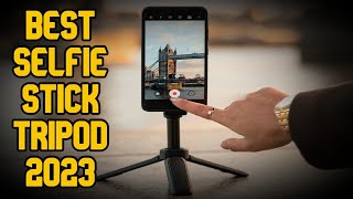 Top 5 Best Selfie Stick Tripods 2023 [upl. by Ixela]