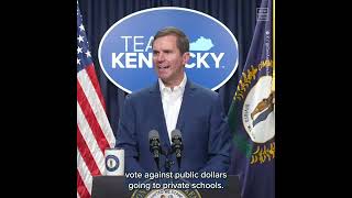 KY Gov Calls Out GOP for Attempts to Divert Public School Money [upl. by Ycnay276]