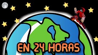 ¡Recorro el MUNDO en 24 Horas🔁🌍 ROBLOX [upl. by Silvester]