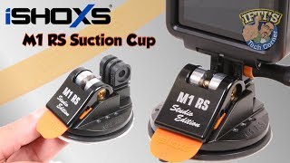 iSHOXS M1 RS Suction Cup for GoPro  Action Cameras  REVIEW [upl. by Yeclehc]