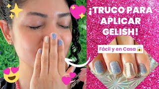 ¿Cómo aplicar GELISH en uñas naturales PASO A PASO sencillo [upl. by Alvera]