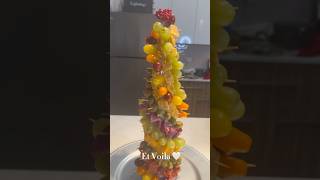 Charcuterie Tree Snack Craft Hack food craft hack [upl. by Theodoric265]