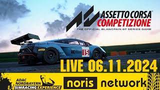 ADAC Nordbayern SimRacing Experience 6112024 Brands Hatch Winter Season 20242025 [upl. by Ellerehc556]