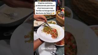 Virgínia contratou profissionais para fazer churrasco memes shorts mariaflor [upl. by Emmer]