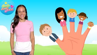 Finger Family Song in Spanish Canción de la Familia Dedo  Spanish for Kids [upl. by Walters192]