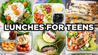 Lunch Ideas for Teenagers that are Healthy Fast and Easy  by MOMables [upl. by Straus]