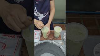 Amazing Drink  Soy Milk with Ice in Vientiane Night Market streetfood [upl. by Aivan213]