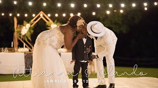 Our GatsbyThemed Wedding PresentingThePowells  Ocho Rios Jamaica [upl. by Jasun82]