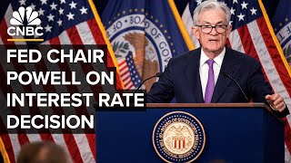 Federal Reserve Chair Jerome Powell speaks after Fed holds interest rates steady — 1312024 [upl. by Musihc845]