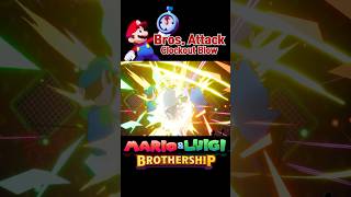 Clockout Blow Bros Attack Mario and Luigi Brothership mario marioandluigibrothership [upl. by Greyso]