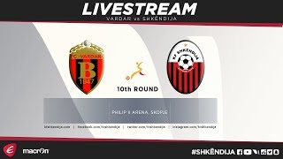 Vardar vs Shkëndija  FMFL 10th Round [upl. by Alakim]