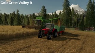 Farming Simulator 22  Goldcrest Valley  Carting Grain  Episode 9 [upl. by Obnukotalo221]