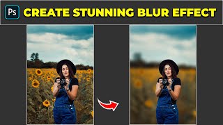 Stunning Gaussian Blur Effect  Photoshop Tutorial [upl. by Audre27]