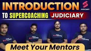 Introduction to Supercoaching Judiciary  Judiciary Exam Preparation [upl. by Charie]