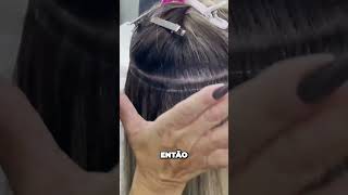 Este é o ÚNICO método que NÃO AGRIDE o seu CABELO megahair cabelo hair [upl. by Kazimir30]