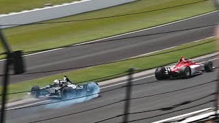 Pato O’Ward Turn 3 Indy 500 Crash [upl. by Dhu830]